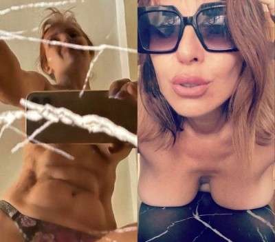 56-летнюю Наталью Штурм раскритиковали за фото с огромной голой грудью на столе
