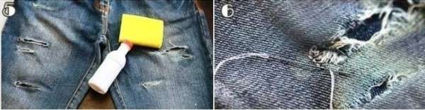 Как порвать джинсы