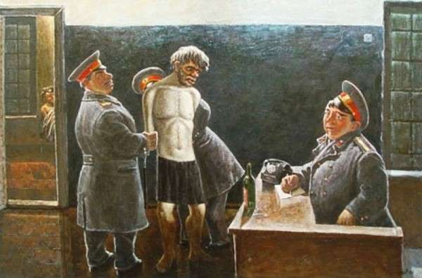 Советская жизнь в картинках: запрещенная живопись Василия Колотева